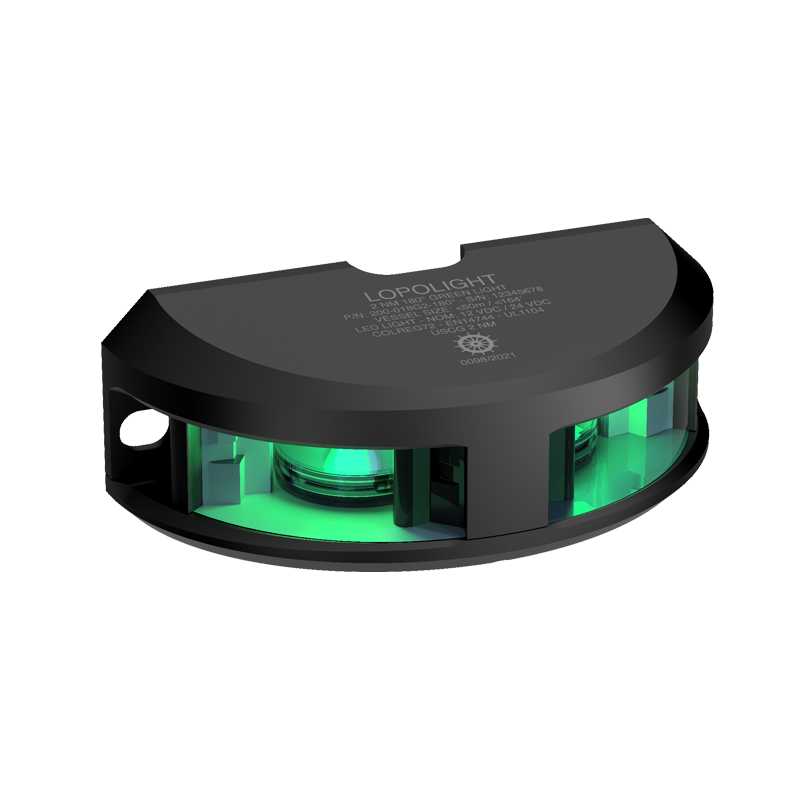 2nm 180° Green, black anodized 2nm 180° Green, black anodized